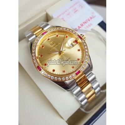 Đồng hồ nam - thủ đức - hồ chí minh | Siêu Phẩm Canival Máy Cơ Viền Đính Đá Cực ...