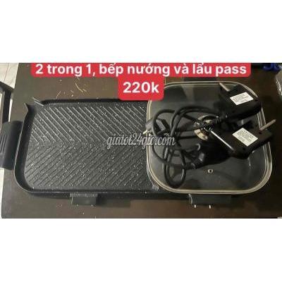 đồ điện nhà bếp - quận 7 - hồ chí minh | Bếp nướng lẩu điện Đen 2 trong ...