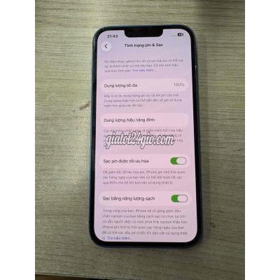 điện thoại iphone - thủ đức - hồ chí minh | Cần pass iPhone 13 128GB Xanh dương pin ...