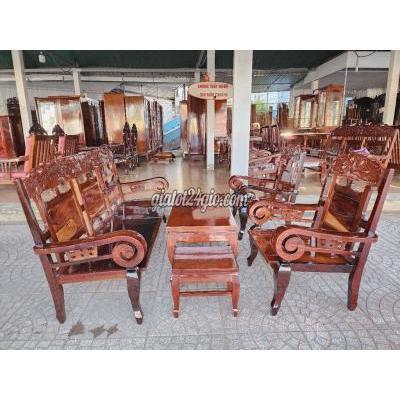bộ bàn ghế gỗ - bình thủy - cần thơ | Bộ ghế salon 6 món gổ g ỏ với ...