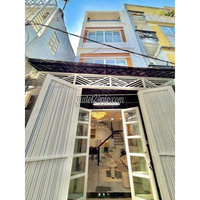 bán nhà - bình thạnh - hồ chí minh | Phan Văn Trị 4 tầng BTCT 4PN Sổ A4 hoàn công đủ 6.86 ...