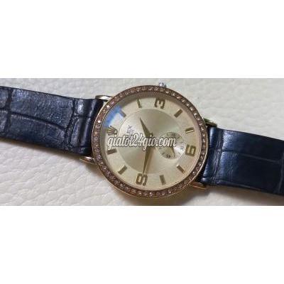 Đồng hồ nam - bình thạnh - hồ chí minh | Đồng hồ Gô Lét máy pin size 40 mặt viền hột ...