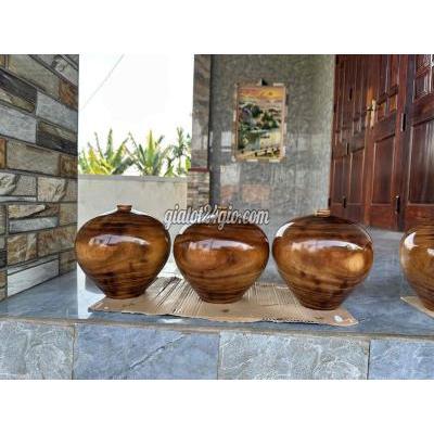 nội thất gỗ - ea súp - đắk lắk | Bình chum gỗ lim ...