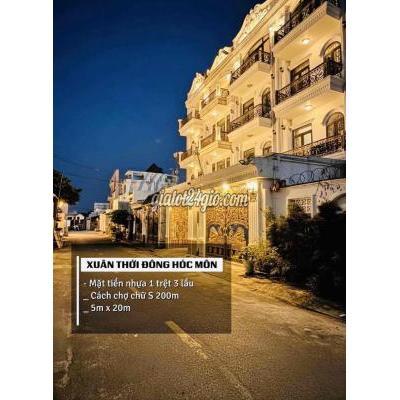 bán nhà - hóc môn - hồ chí minh | NHÀ PHỐ TÂN CỔ ĐIỂN-5m X 20m 4 Tấm-Gần Ngã 4 Giếng ...