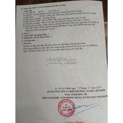 đất thổ cư - cần giờ - hồ chí minh | Đất 7,5x26m gần phà Bình Khánh,chợ,chùa trường học thích hợp xây ...