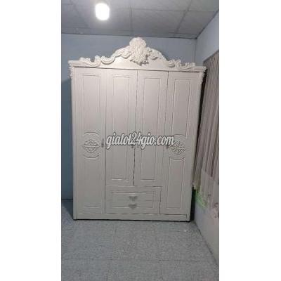 tủ đựng đồ - quận 1 - hồ chí minh | Tủ quần áo gỗ trắng 4 ...