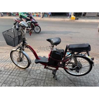 xe đạp - bình tân - hồ chí minh | Xe đạp điện Asama màu Đỏ không bình acc ...