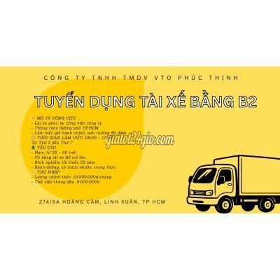 tuyển dụng thủ đức hồ chí minh | công ty tnhh tmdv...