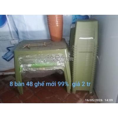 bàn ghế - hoài đức - hà nội | Bàn ghế nhựa xanh rêu mới ...