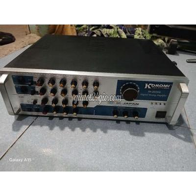 thiết bị âm thanh - gò vấp - hồ chí minh | Amply Koromi PA-203XG Đen Bạc Đã sử ...