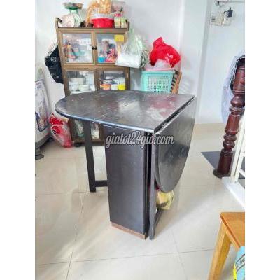 bàn ghế - quận 12 - hồ chí minh | Bàn ăn Gỗ Đen Gấp ...