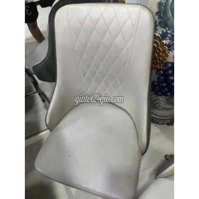 bàn ghế - quận 7 - hồ chí minh | Ghế bàn ăn Da Trắng, Xám đã sử ...