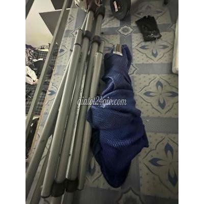 giường - tân phú - hồ chí minh | Võng xếp Kim loại Vải lưới Xám Xanh ...