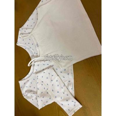 áo nữ - từ sơn - bắc ninh | Áo thun GU Nữ Waffle Dài tay L ...