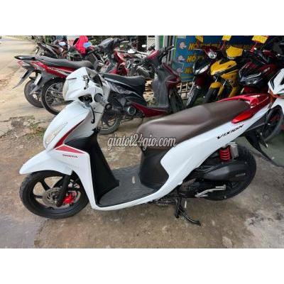 xe tay ga - bình thủy - cần thơ | Honda Vision 2015 Trắng/ Cccd Chủ ...
