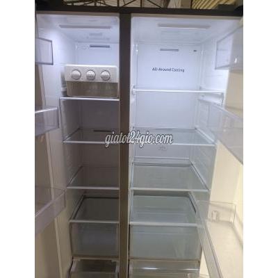 tủ lạnh - cần đước - long an | Tủ lạnh Samsung RS62R5001M9 Bạc ...