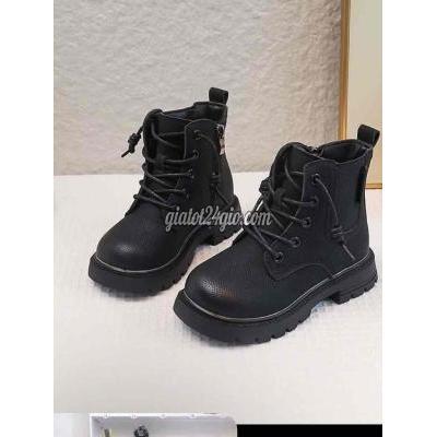 đồ dùng cho bé - quận 8 - hồ chí minh | Giày bốt unisex đen size ...