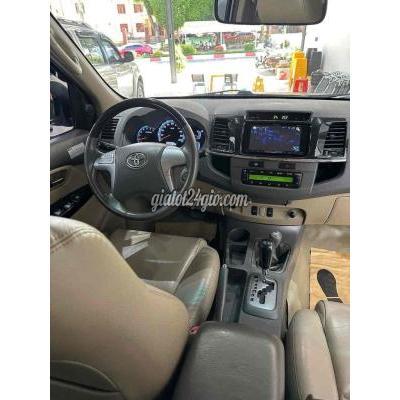 Ô tô - buôn hồ - đắk lắk | Toyota Fortuner 2012 Bạc 7 chỗ số tự ...