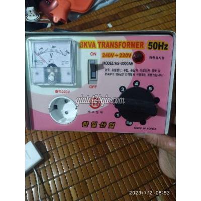 nội thất, đồ gia dụng khác thành phố thủ đức - hồ chí minh ổn áp 3kva hàn quốc mới 99% có nất chỉnh vol