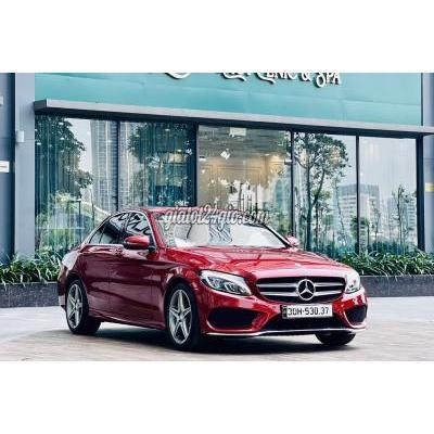 ô tô quận cầu giấy - hà nội em linh bán c300 amg 2016 dk 2017 đỏ cực hiếm