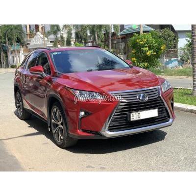 ô tô quận phú nhuận - hồ chí minh xe lexus rx200t model 2018 màu đỏ, biển tphcm