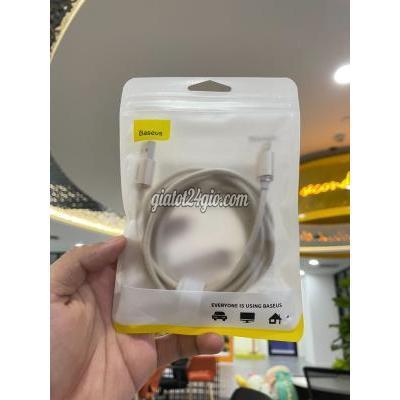 phụ kiện (màn hình, chuột...) quận 7 - hồ chí minh dây sạc iphone baseus 2m màu hồng, a to lightning