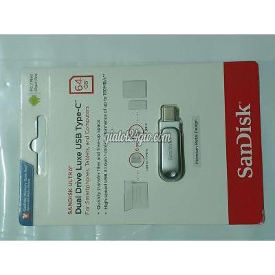 phụ kiện (màn hình, chuột...) quận bình thạnh - hồ chí minh [thanh lý] usb otg sandisk drive luxe typec 64gb