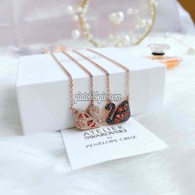 Phụ Kiện Thời Trang Quận Tân Phú - Hồ Chí Minh Dây Chuyền Swarovski Thiên Nga Rose Mặt To Phụ Kiện Thời Trang Quận Tân Phú - Hồ Chí Minh Dây Chuyền Swarovski Thiên Nga Rose Mặt To