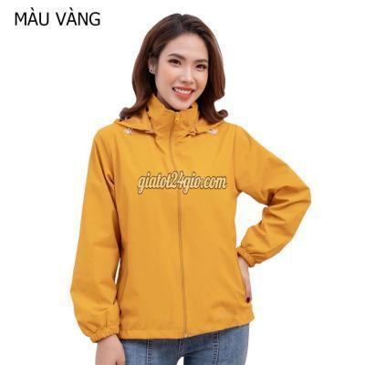 Quần Áo Huyện Mang Thít - Vĩnh Long Áo Gió Nữ 2 Lớp Mẫu Trơn Mũ Có Thể Tháo Rời Quần Áo Huyện Mang Thít - Vĩnh Long Áo Gió Nữ 2 Lớp Mẫu Trơn Mũ Có Thể Tháo Rời