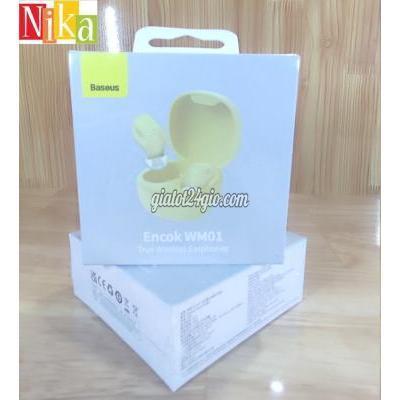 Tivi, Âm Thanh Quận Gò Vấp - Hồ Chí Minh Tai Nghe Không Dây Bluetooth Baseus Encok Wm01 Tivi, Âm Thanh Quận Gò Vấp - Hồ Chí Minh Tai Nghe Không Dây Bluetooth Baseus Encok Wm01