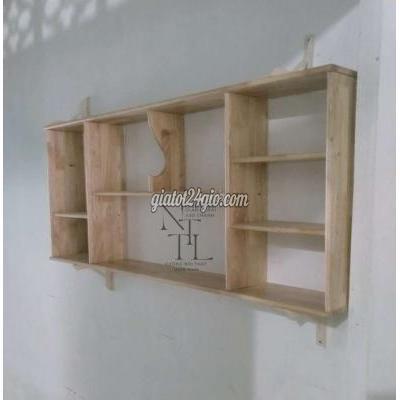 Tủ, Kệ Gia Đình Quận 6 - Hồ Chí Minh Kệ Sách Gỗ Cao Su Treo Tường - Mẫu Đẹp Tủ, Kệ Gia Đình Quận 6 - Hồ Chí Minh Kệ Sách Gỗ Cao Su Treo Tường - Mẫu Đẹp