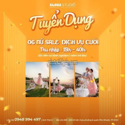 Việc Làm Quận Phú Nhuận - Hồ Chí Minh Aloha Studio Tuyển Nữ Sale Dịch Vụ Cưới Việc Làm Quận Phú Nhuận - Hồ Chí Minh Aloha Studio Tuyển Nữ Sale Dịch Vụ Cưới
