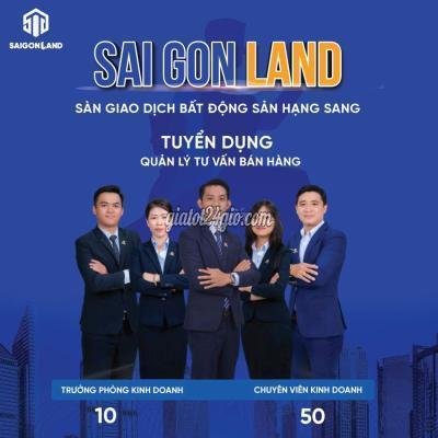 việc làm thành phố thủ đức - hồ chí minh saigonland tuyển 10 chuyên viên kinh doanh bđs