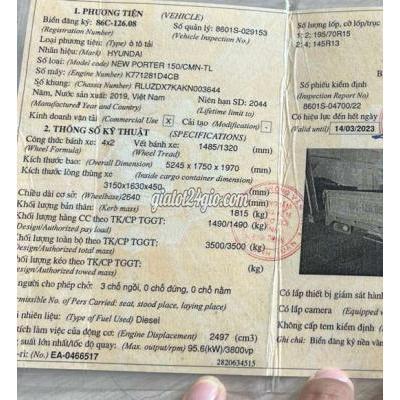 Xe Tải, Xe Ben Thành Phố Thuận An - Bình Dương Bán Gấp Hyundai 1.5 Tấn Đời 2019 Thùng Lửng 3m2 Xe Tải, Xe Ben Thành Phố Thuận An - Bình Dương Bán Gấp Hyundai 1.5 Tấn Đời 2019 Thùng Lửng 3m2