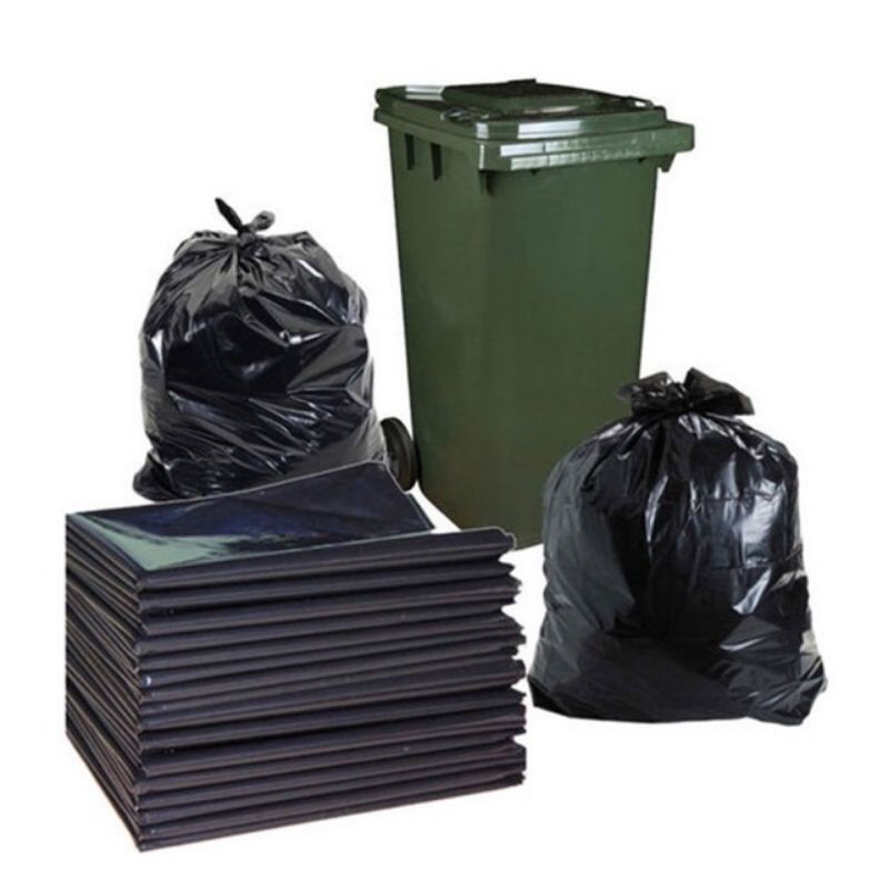 1kg túi rác công nghiệp. đựng rác cỡ lớn cho thùng 60L 120L 240L...