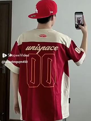 Áo Thun Phối Thể Thao Số 00 Áo Phông kiểu dáng thể thao Bóng Đá Bó...