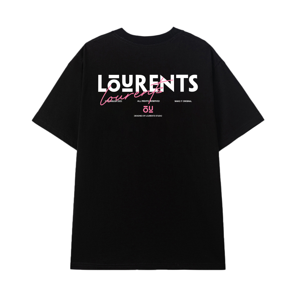 Áo Thun Unisex Local Brand Lourents Signature Tee - TEE1...