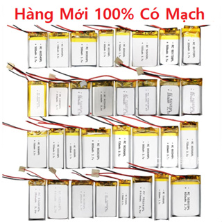[ Bán Chạy ] Pin Sạc 3.7v Có Mạch Bảo Vệ Dùng Cho Tai Nghe Loa Mp3...