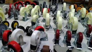 Bánh xe đẩy hàng có bạc đạn và khóa JIROSHI Nhật Bản , Bánh xe nhự...