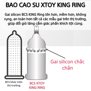 Bao cao su gai XTOY bi gai lớn, kéo dài thời gian quan hệ, tăng kh...