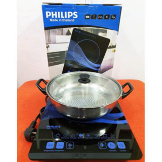 Bếp Từ Đơn Cảm Ứng Mặt Kính Cường Lực TẶNG KÈM NỒI, Công Suất 2200...