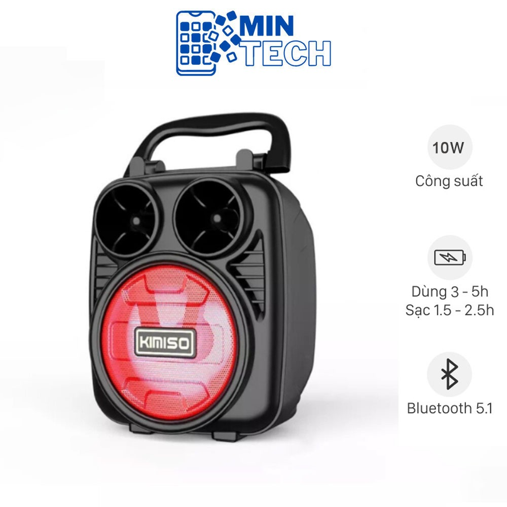 [ BH_12 Tháng ] Loa Bluetooth Mini KIMISO 1182 