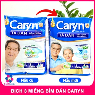 Bịch 3 Miếng Bỉm Dán Caryn Cho Mẹ Sau Sinh L3 - Tã Dán Caryn Cho N...
