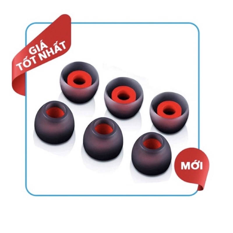 Bộ 2 núm/nút/đệm tai nghe...