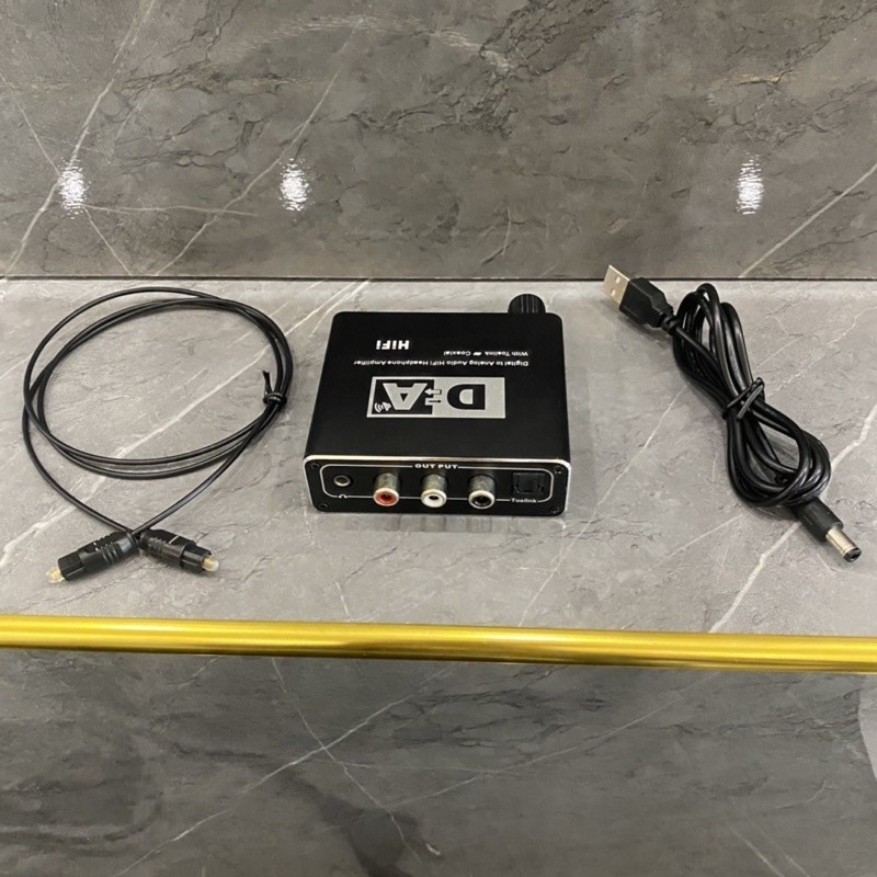 Bộ chuyển đổi âm thanh quang học Optical HIFI sang AV Audio - Osun...