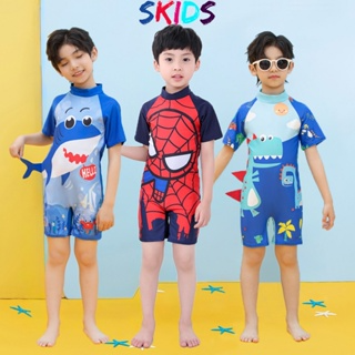 Bộ đồ bơi bé trai liền thân SKIDS quần áo bơi cho ngắn tay cho bé ...