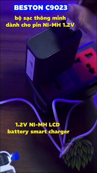 Bộ Sạc 4 pin AA AAA Beston C9023L, mẩu mới 2024 sạc nhanh,tự ngắt ...