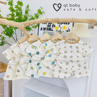 Bộ tăm lạnh cho bé, quần áo trẻ em đồ bộ bé bộ cộc bé trai bộ bé g...