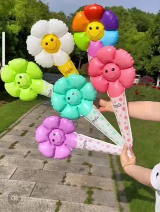 Bóng Bay Trang Trí Sinh Nhật, Bóng Sinh Nhật DÀI, Bong Bóng Lá Nhô...