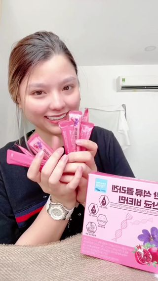 Bột Collagen Uống Lựu Đỏ Bio Cell Hàn Quốc, giảm mỡ, thừa cân, làm...